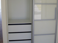 Robe Drawers Behind Sliding Doors